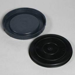 Бочка хозяйственно - бытовая, 50 л, горловина 29 см, пластиковая, с крышкой