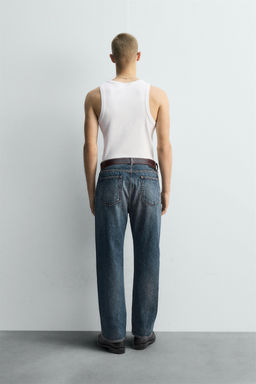 STRAIGHT ANKLE FIT LIMITED EDITION JEANS - Zara фото 3