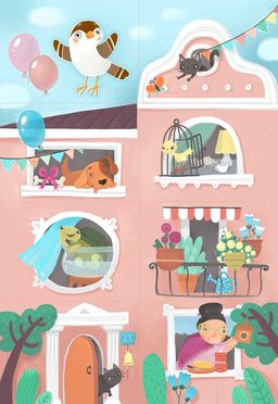 Набор обучающих карточек для детей. Серия Сказка-мозаика арт. 57363 ПРО ВОРОБЬЯ СЕМЁНА - Феникс+ фото 2