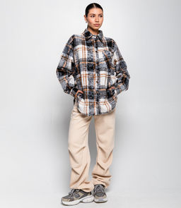 Рубашка #БШ2918, серый - Dommod фото 4