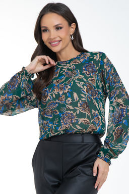 Блуза Волшебный шифон (модный принт)