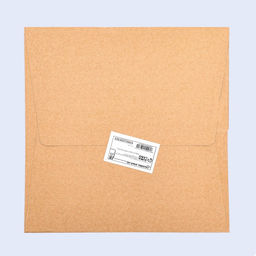 Пакет для торта и коробок, с широким дном, крафт, 20×20×20 см