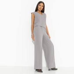 Брюки со стрелками Создавай настроение (серые) - Charutti фото 6