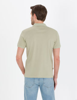 Ye_il Slim Fit Polo Yaka Merserize Ti__rt