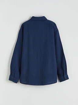 Uzun Kollu Erkek ?ocuk M?slin G?mlek