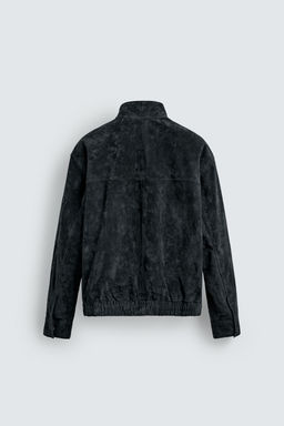 SUEDE LEATHER JACKET - Zara фото 16