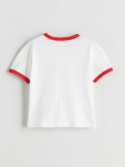 Karpuz Bask?l? K?z ?ocuk Ti??rt ve ?ort 2li