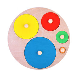 Пазл-вкладыш Больше-меньше 