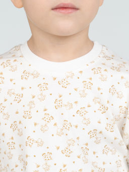 Пижама детская молочнаяжирафы