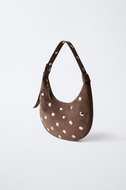 STUDDED SHOULDER BAG - Zara фото 10