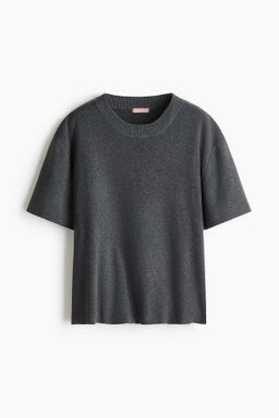 Camiseta en punto fino - H&m фото 3