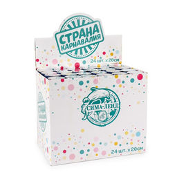 Хлопушка пневматическая «Счастья, радости, веселья» мишки, фольга-серпантин, 20 см