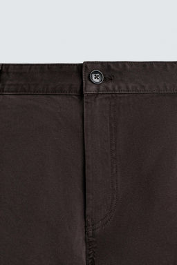 TWILL CARGO TROUSERS - Zara фото 8
