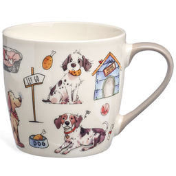 НАБОР ДЛЯ ЗАВТРАКА LEFARD DOGS, 2 ПР.: САЛАТНИК 500МЛ, КРУЖКА 345МЛ  фото 4