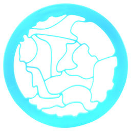 Трафарет для выпечки пластмассовый Зоопарк д24х1,3см (15 штук) (Китай)