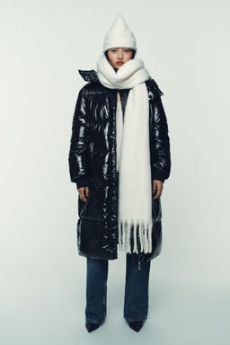 LONG SHINY ANORAK - Zara фото 4