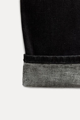 Z1975 SELVEDGE STRAIGHT-LEG MID-WAIST JEANS - Zara фото 9