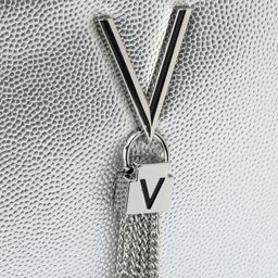 Женская сумка через плечо VALENTINO DIVINA Артикул 2906573, серебряный  фото 4