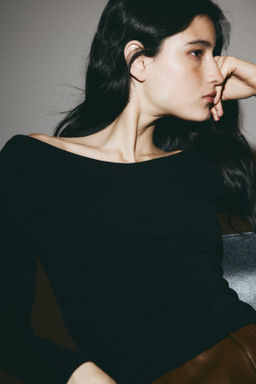 Top off-the-shoulder - H&m фото 5