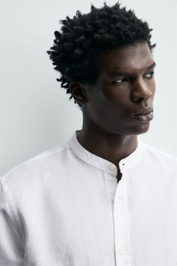 LINEN - COTTON SHIRT - Zara фото 5