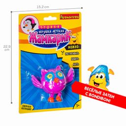 Чудики Bondibon Игрушка детская ЖАМКАРИК сова, BLISTER CARD 15,2х5х22,9 см  фото 6