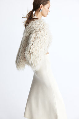 Falda de punto con vuelo - H&m фото 5