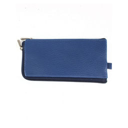 Футляр для ключей Croco-кл-501 (на молнии) натуральная кожа васильковый флотер (105) 265313 фото 2