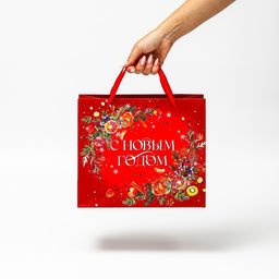 Набор новогодних пакетов «Счастья и любви»