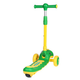Самокат 3-х колесный SCOOTER Дино / 8101 /уп 8/ зелёный - Галеонтрейд фото 7