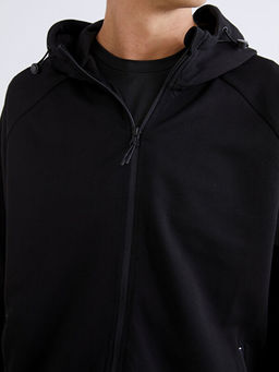 Kap??onlu Uzun Kollu Erkek Sweatshirt