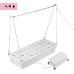 ULT-P44N-10W/SPLE IP65 AQUA WHITE Набор для гидропоники "Минисад AQUA", светильник для растений светодиодный с подставкой и компрессором. Спектр для фотосинтеза. Белый. TM ФитоЛето