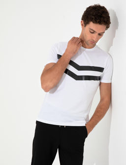 Белая облегающая футболка - Cacharel фото 3