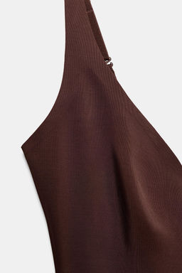 POLYAMIDE BLEND BODYSUIT - Zara фото 18