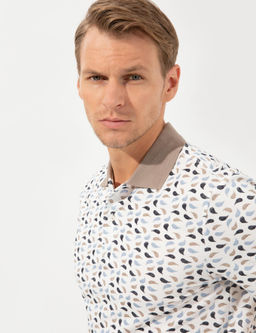 Lacivert Bask_l_ Polo Yaka Ti__rt