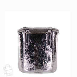 Сумка женская кожаная 6316F silver Polina&Eiterou в Новосибирске
