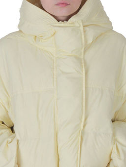 9518 YELLOW Куртка пуховая зимняя женская (пух)
