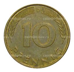10 пфеннигов 1989 года D Германия