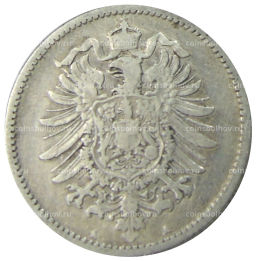 1 марка 1875 года A Германия