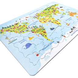 Пазл планшетный "Карта мира"