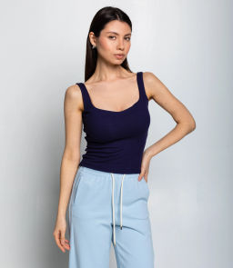 Топ #КТ323 (5), тёмно-синий