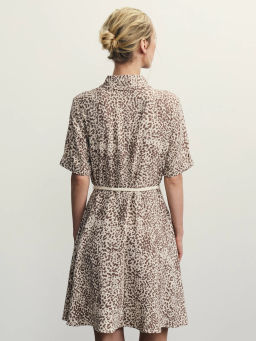 Платье мини с поясом / Zarina  фото 5