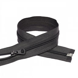 Молния Mzip пласт. спираль №5-N 40см цв.F312 т.серый уп.10шт