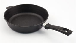 Сковорода литая чугунная240*40 с бакелитовой ручкой б4040 - Камская посуда фото 2