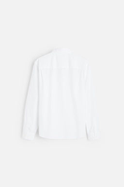 COTTON POPLIN SHIRT - Zara фото 15
