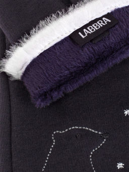Перчатки жен Labbra LB-PH-89 navy  фото 9