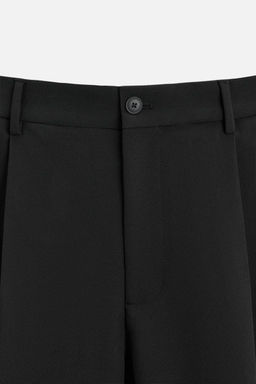 RELAXED FIT PLEATED TROUSERS - Zara фото 7