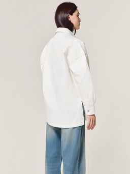 CONTE CON-924 Ветровка джинсовая женская off white