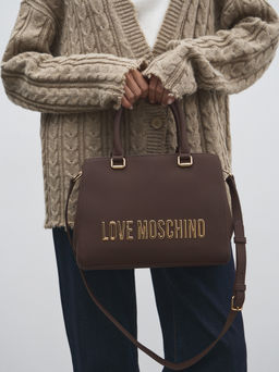 Женский тоут LOVE MOSCHINO BOLD LOVE Артикул 4560970, темно-коричневый  фото 5