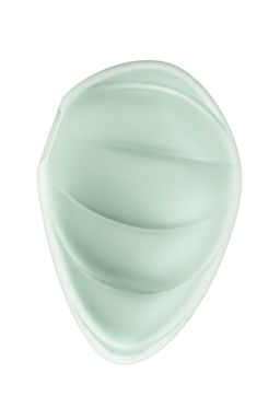 Вакуумный стимулятор клитора Satisfyer Cloud Dancer, силикон, зеленый, 9 см