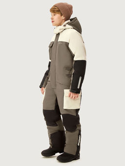 Комбинезон 8з4526 серый песок